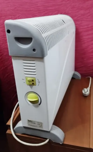 Calefactor Eléctrico combertor Selecline Blanco/Gr