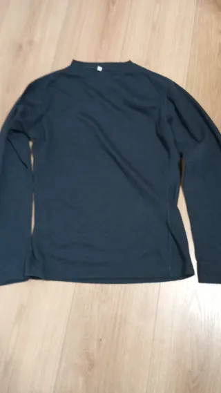 Camiseta Térmica Azul Manga Larga