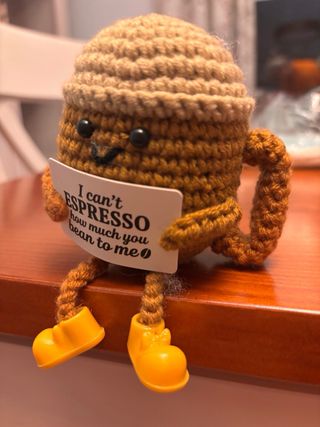 Amigurumi Taza Café Crochet hecha a mano