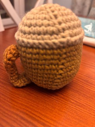 Amigurumi Taza Café Crochet hecha a mano