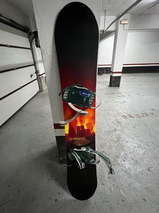 Tabla Snowboard Hammer con Fijaciones