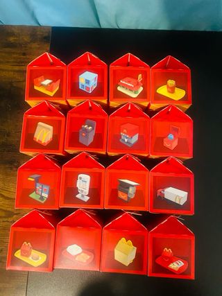 Colección Completa Little McDonald's 16 Piezas