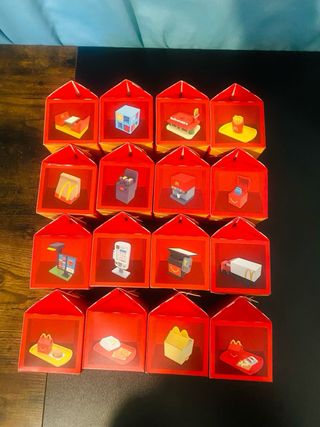Colección Completa Little McDonald's 16 Piezas