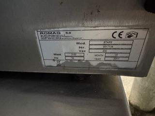 Horno Industrial RMG Star 2
