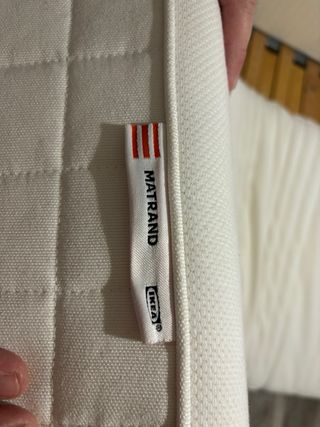 Diván blanco con 3 cajones 80x200 + 2 colchones