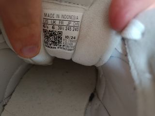 Adidas Team Court 2.0 Blancas talla 39 1/3