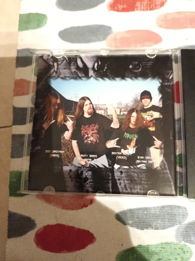 RUPTURE CHRIST Molesting the entrails CD