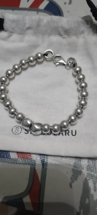 Pulsera Singularu Plata Bolas