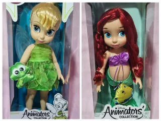 Confezione da 2 Bambole Disney Animators