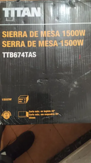 Sierra de mesa 1500W