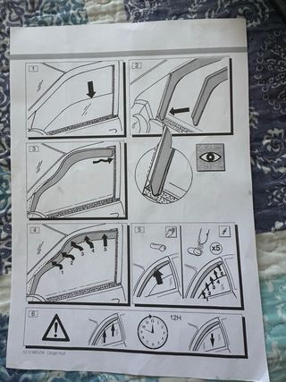 Deflectores aire citroen c4 modelo 5 puertas