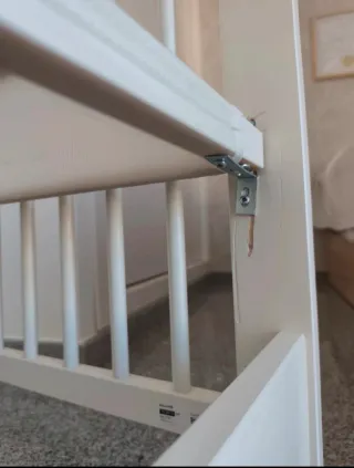 Cuna Ikea con colchón