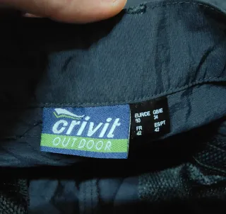 CRIVIT pantalone bermuda cargo sport uomo tg. L
