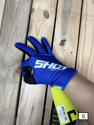 Guantes T-S Shot Raw Blue