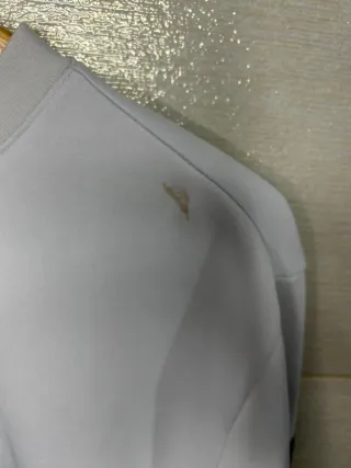 Felpa Adidas Grigia e Bianca