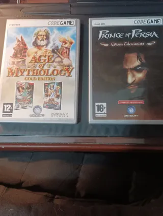 2 Juegos PC DVD: Age of Mythology y Prince of Pers