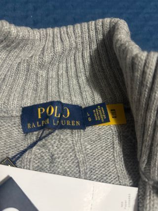 Maglione Ralph Lauren Uomo Grigio