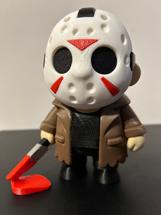 Figura Jason Voorhees Impresa 3D