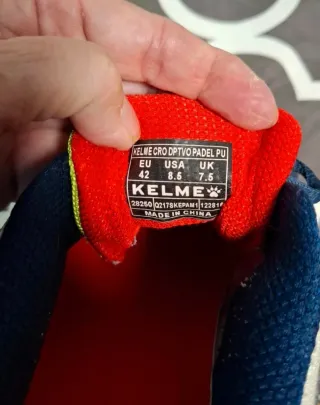 Zapatillas Kelme Talla 42 Azul/Blanco