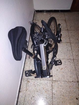 Bicicleta eléctrica plegable