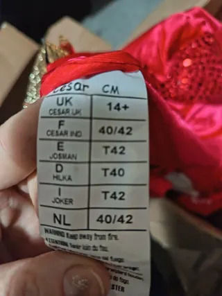 Vestito Carnevale Diavolo