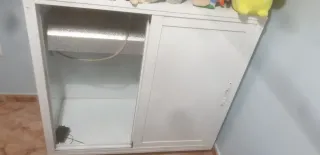 Mueble de aluminio invernadero