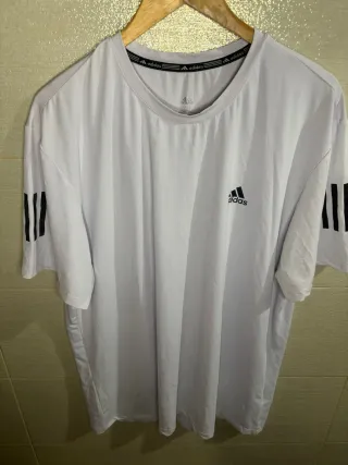 Maglia Adidas bianca uomo