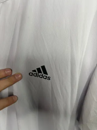 Maglia Adidas bianca uomo