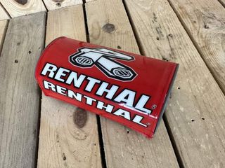 PROTECTOR MANILLAR RENTHAL FATBAR ROJO