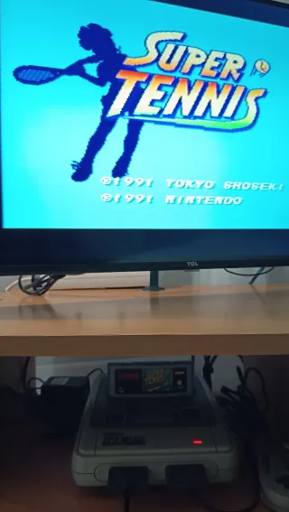 Gioco Super Tennis per Super Nintendo (funzionante)