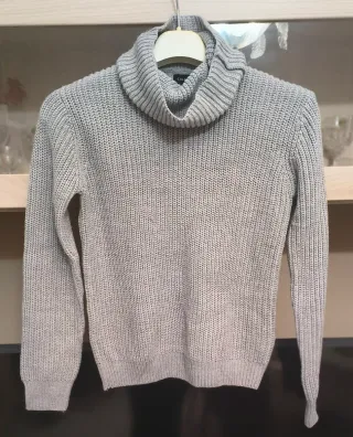 Maglioncino grigio coste inglesi