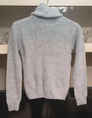 Maglioncino grigio coste inglesi