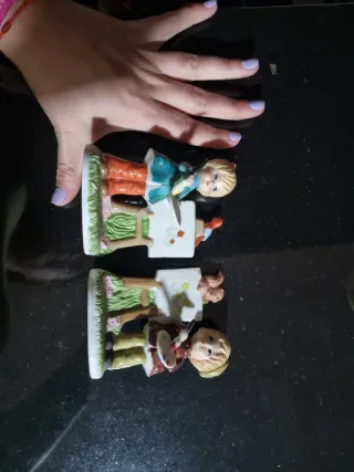 Figuras de porcelana pintores