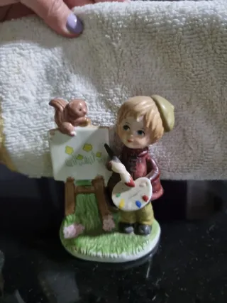 Figuras de porcelana pintores