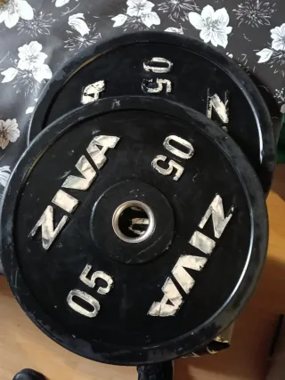 Discos bummper ZIVA 5kg (2 unidades)