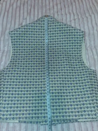 Chaleco Fallero Ofrena Azul y Blanco