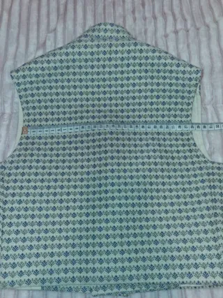 Chaleco Fallero Ofrena Azul y Blanco