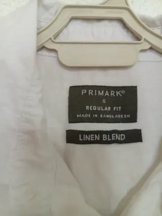 Lote 3 Camisas Hombre Primark Talla S/M