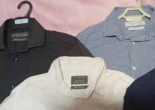 Lote 3 Camisas Hombre Primark Talla S/M