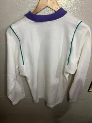 Felpa con stampa Teenager e colletto