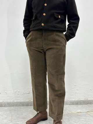 Pantalón de Pana Recreación Guerra Civil Española