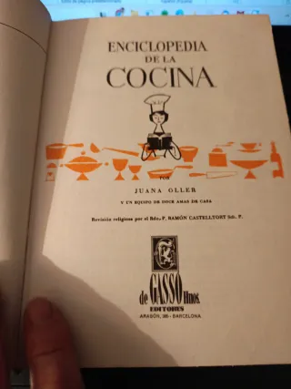 Enciclopèdia de la cocina, enciclopedias de gassó