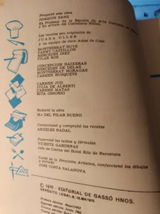 Enciclopèdia de la cocina, enciclopedias de gassó