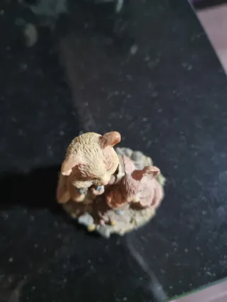 Muñeco porcelana gato y ratón