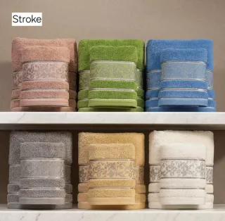 Set 12 Asciugamani (6 VISO + 6 OSPITI)