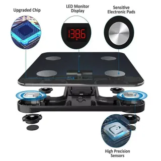 Bilancia SMART Digitale Pesapersone con Bluetooth