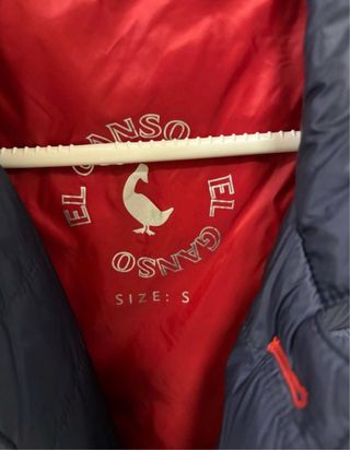 Americana acolchada El Ganso azul