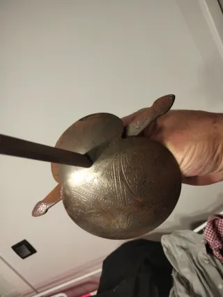 Florete de esgrima antiguo