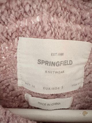 Jersey Springfield Perlas Rosa