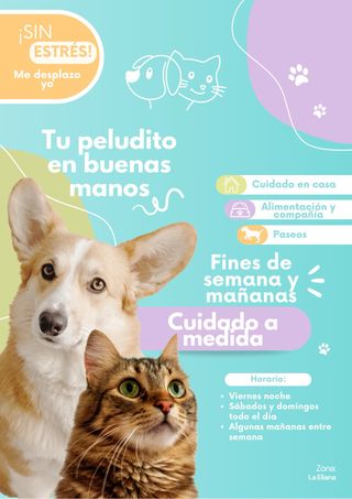 Cuidadora de perros/gatos